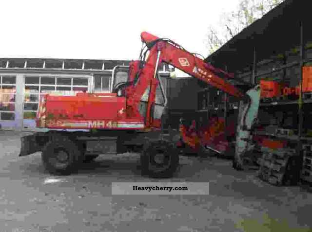 1988 O & K  O \u0026 K MH 4 Construction machine Mobile digger photo