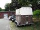 1995 ROHR  Tandem horsebox Trailer Cattle truck photo 3