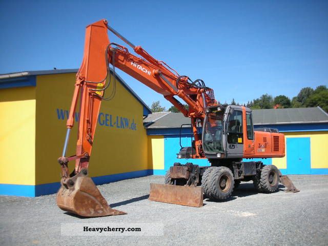 2006 Hitachi  ZX 210 W - ZAXIS - Construction machine Mobile digger photo