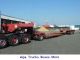 Scheuerle  4-axle low bed with Dolly 1988 Low loader photo