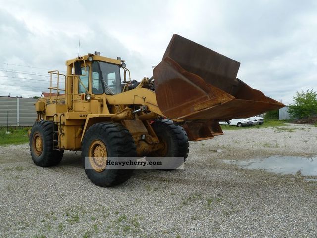 1986 CAT  966 D ** Original Paint ** Construction machine Wheeled loader photo