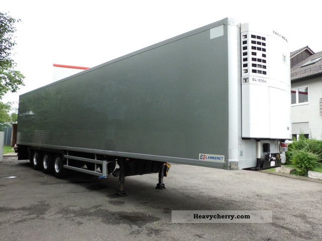 2005 Lamberet  Freezer * Thermo King SL-200e + * + double deck lift Semi-trailer Refrigerator body photo
