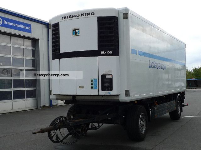 1999 ROHR  Thermo King SL100 * Diesel / Electric * MBB LBW * MB axis Trailer Refrigerator body photo