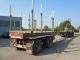 1991 Doll  A 315 Zwillingsbreifung steering axle Semi-trailer Timber carrier photo 1