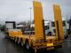 Doll  4-axle low boy trailer with loading ramps 2012 Low loader photo