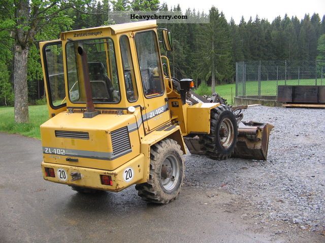 1997 Zettelmeyer  402 C Construction machine Wheeled loader photo