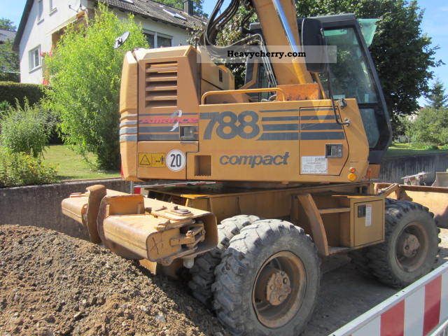 2000 Case  788 PSU Compact Comfort 4 spoons Construction machine Mobile digger photo