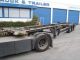 2006 Groenewegen  CONTAINER CHASSIS 1 X 40 '/ 2 X 20' Semi-trailer Swap chassis photo 2