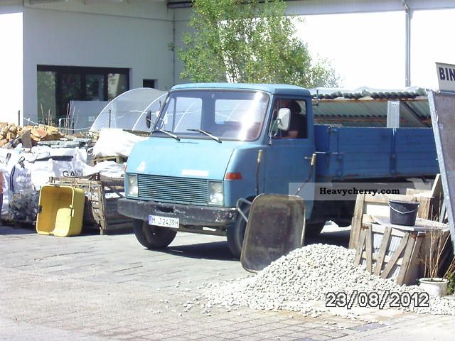 1968 Hanomag  F 45 Van or truck up to 7.5t Three-sided Tipper photo