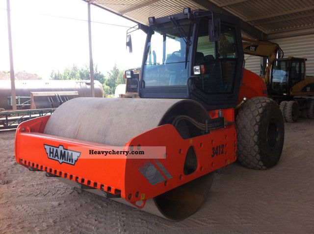 2010 Hamm  3412 HT compactor TOPZUSTAND Construction machine Rollers photo