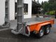 2008 Obermaier  Tandem trailer * Backhoe / Gerätetransp. * OP2-T27S * Trailer Low loader photo 7
