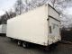 2003 Obermaier  Tandem box with tail lift Trailer Box photo 9