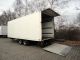 2003 Obermaier  Tandem box with tail lift Trailer Box photo 1