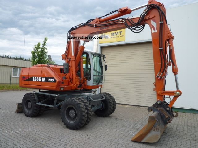 2006 Atlas  1505 incl hammerhydraulic Construction machine Mobile digger photo