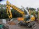 2008 Atlas  2205 M ** 2x Paws / Air / W / TOP CONDITION ** Construction machine Mobile digger photo 2