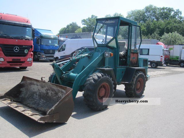 2012 Atlas  AR 51 BE Radladerschaufel + forks Construction machine Wheeled loader photo