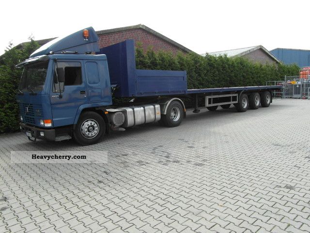 1995 Orthaus  OPS 24 2 steering axles / Stapleraufnahme Semi-trailer Platform photo