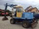 1992 Fuchs  722m einsatzbe (With hook and 3 tablespoons of) Construction machine Mobile digger photo 3