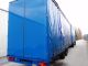 Orthaus  Tandem trailers Jumbo 2000 Stake body and tarpaulin photo