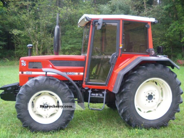 1988 Same  Explorer 70 VDT (40 kph) Agricultural vehicle Tractor photo