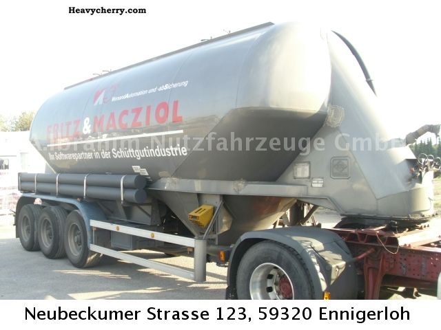 1991 Feldbinder  EUT 34.3 Topzustand Semi-trailer Silo photo