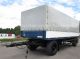 Wackenhut  18t 2-axle trailer pick up / canvas 80cm lift 1997 Stake body and tarpaulin photo
