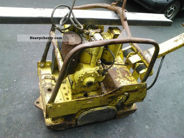 2012 Rammax  Vibration plate shaker Delmag Wed Hatz ES786 Construction machine Compaction technology photo