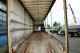2001 ES-GE  3-axle tilt ramp / LBW machinery transport Semi-trailer Stake body and tarpaulin photo 2