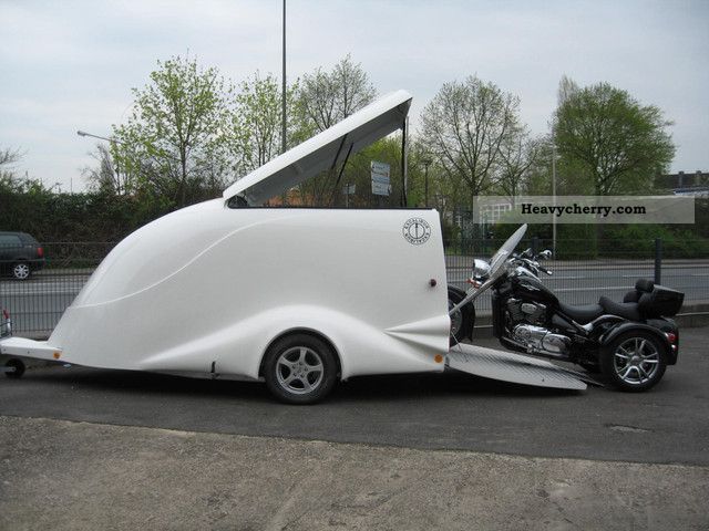 2012 Excalibur  S2 Sport Carrier 1500 100 EU luxury white new Trailer Motortcycle Trailer photo