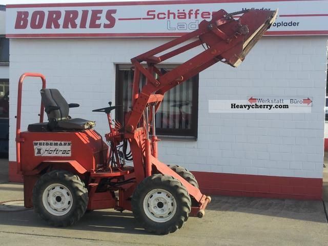 1979 Weidemann  130 D / F Agricultural vehicle Farmyard tractor photo