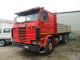 1982 Scania  SCANIA R 142 420 KING RIBALTABILE TRILATERALE Truck over 7.5t Tipper photo 1