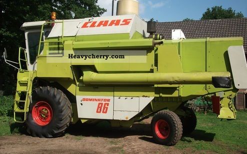 2012 Claas  Dominator 86 harvester, 2990 operating hours. Sieves, Agricultural vehicle Combine harvester photo