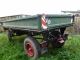 1968 Fortschritt  2 pieces THK5 tipper trailer Agricultural vehicle Tractor photo 2