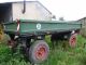 1968 Fortschritt  2 pieces THK5 tipper trailer Agricultural vehicle Tractor photo 3