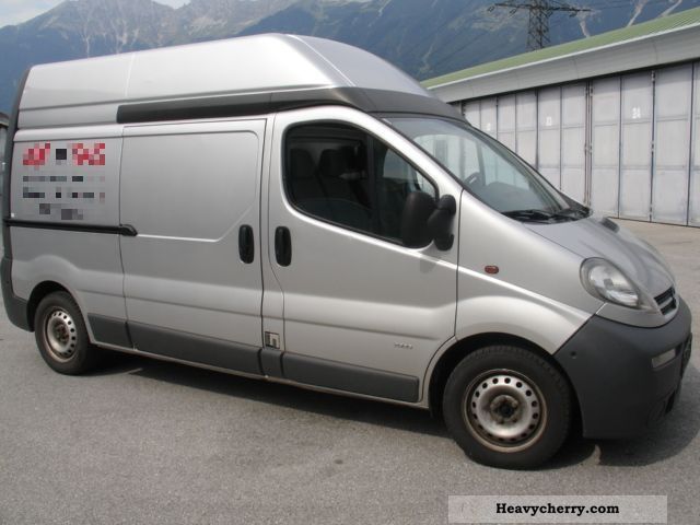 2005 Opel  Vivaro 2.5 CDTI MAXI AIR 6-speed Van or truck up to 7.5t Box-type delivery van - high and long photo