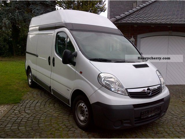 2009 Opel  High Vivaro 2.0 CDTI L2 H2 Air Ahk long Van or truck up to 7.5t Box-type delivery van - high and long photo