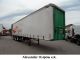 1999 Trailor  88m ³ Lieftachse Semi-trailer Stake body and tarpaulin photo 2