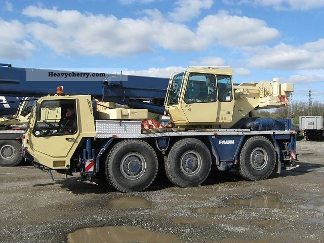 1998 Faun  RTF 40-3 VERY GOOD CONDITION Truck over 7.5t Truck-mounted crane photo