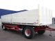 2005 Dinkel  18 to 2-axle trailer building material body + lift Trailer Stake body photo 1