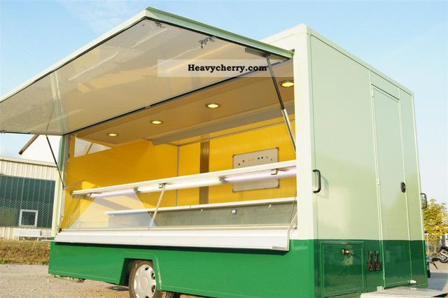 1997 Seico  AE42 15W sales trailer with refrigerated display Trailer Traffic construction photo
