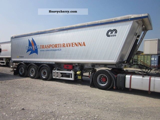 2008 Menci  Cassa in Alluminio Semi-trailer Tipper photo