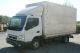 2010 Mitsubishi  Fuso Canter climate Anhängerkuplug Van or truck up to 7.5t Stake body and tarpaulin photo 1