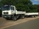 2001 Hoffmann  Special tandem tipping trailer-trailer Trailer Three-sided tipper photo 1
