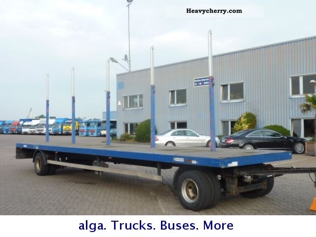 1997 Hoffmann  LPK 18/2 18to. 10mtr. long Trailer Platform photo