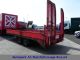 2000 Obermaier  OS2 TUE105S trailer with ramps BPW axles Trailer Low loader photo 3