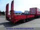 2000 Obermaier  OS2 TUE105S trailer with ramps BPW axles Trailer Low loader photo 4