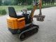 1998 Hanix  H 008 A micro excavator 800 kg Construction machine Mini/Kompact-digger photo 1