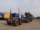2000 Tatra  T 815 6x6 with crane timber carrier + trailer Truck over 7.5t Timber carrier photo 3