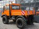 2000 Unimog  U 1400 Euro 2 agricultural Van or truck up to 7.5t Three-sided Tipper photo 10