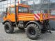 2000 Unimog  U 1400 Euro 2 agricultural Van or truck up to 7.5t Three-sided Tipper photo 2